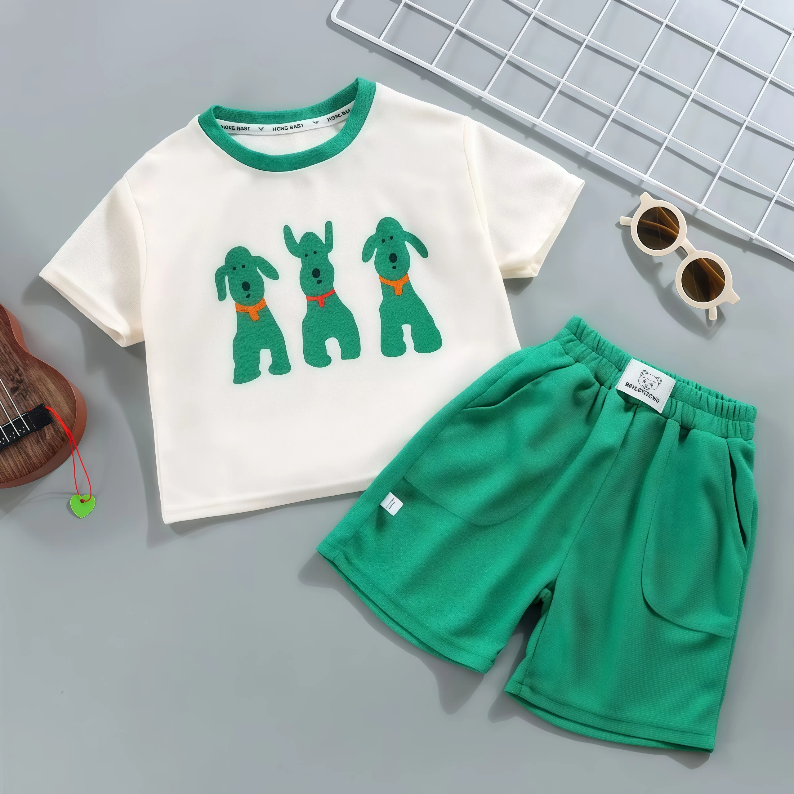 Frühlings-Babykleidungsset für Jungen, gestreiftes Langarm-T-Shirt mit Hose für Kinderkleidung, lässige Trainingsanzüge, Pyjamas, Homewear