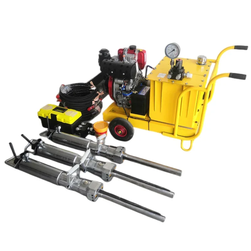 YG Customized Diesel Driven Hydraulic Rock Splitter For Stone Splitting And Demolition