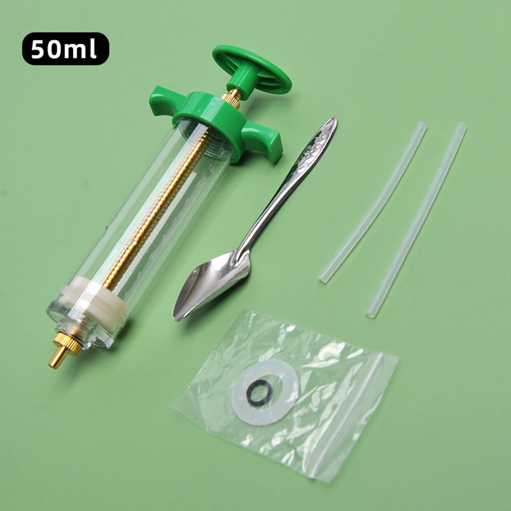 10ml/20ml/30ml/50ml/100ml Bird Manual Feeding Syringe Kit With Tubes Parrot Feeding Spoon Rehydrator