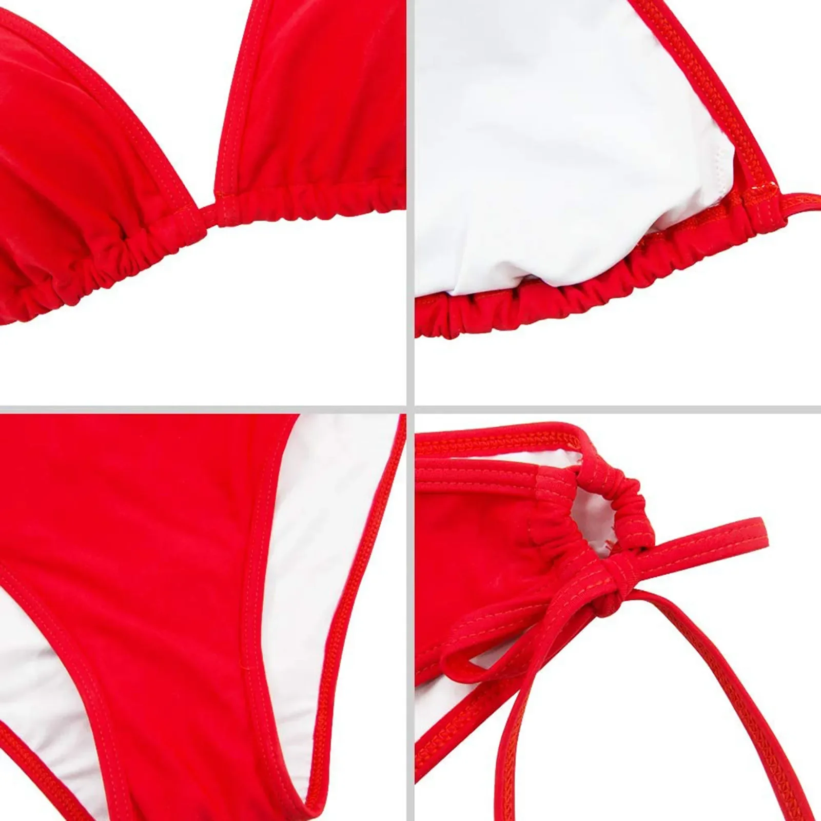 Costume da bagno brasiliano Biquini Donna Costume da bagno con fasciatura a fascia Push Up Costume da bagno brasiliano Costumi da bagno Costumi da bagno con cinturino con stampa sexy