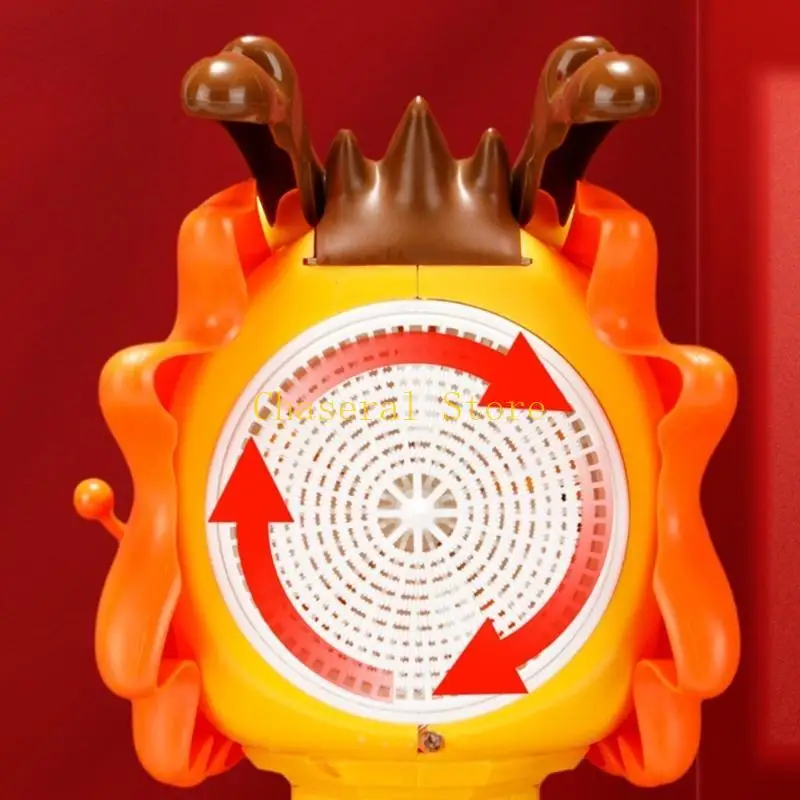 E7ce LED Dragon Bubble Machine Chinese Nieuwjarige festival Bubble Maker Toy Party Decor