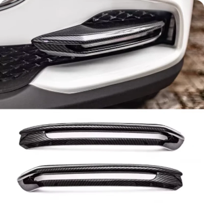 

Front Rear Fog Light Lamp Eyebrow Eyelid Molding Trim Car Styling Decoration Frame Bezel For Mazda CX-4 CX4 2020 2021