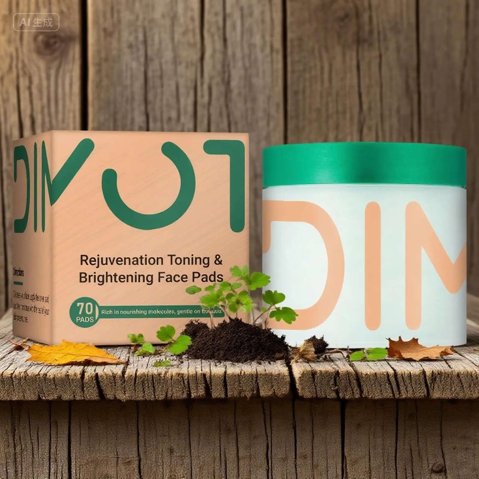 Tampons de toner 70 pièces tampons de coton apaisant éclaircissant resserrement minimiseur de pores pour pré-maquillage préparation nuit femmes voyage