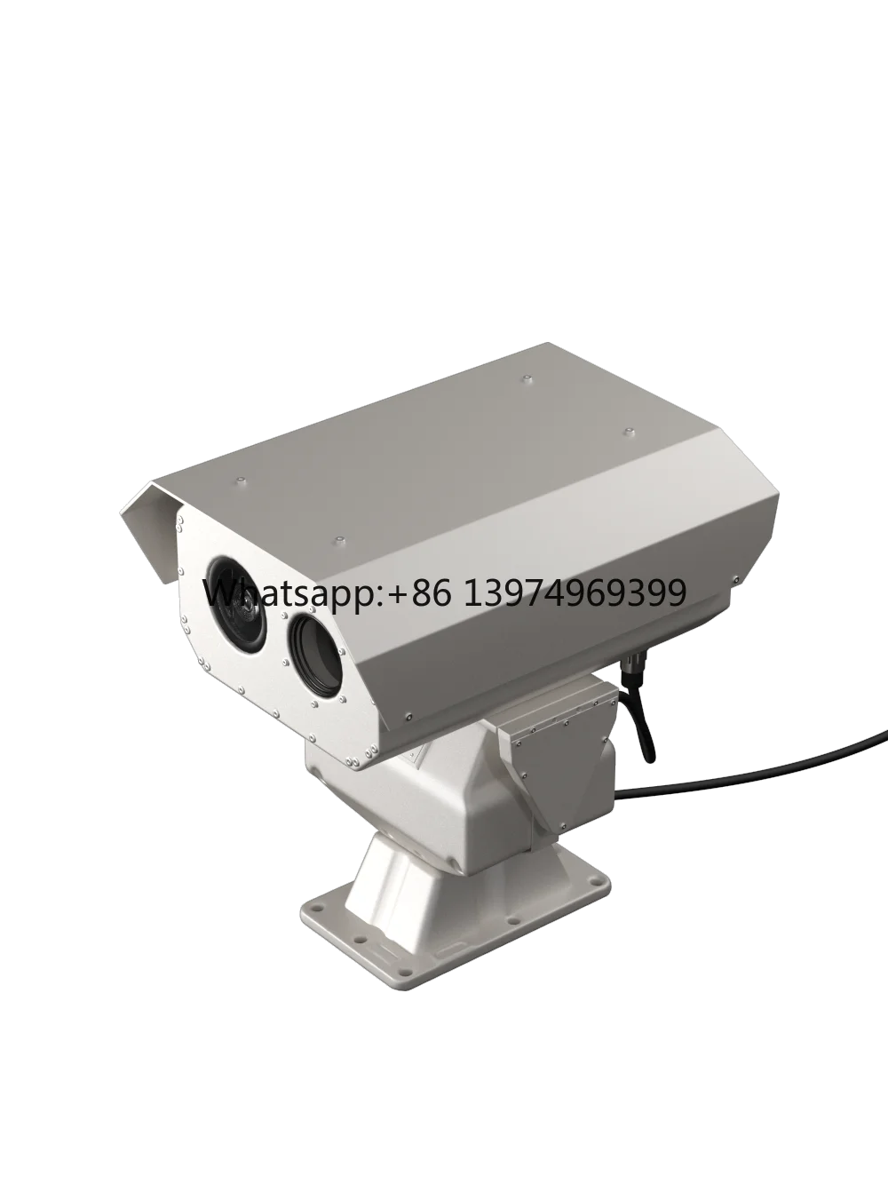 PTZ Analog Thermal Camera Night Vision CMOS SD Card Object Tracking Anti-Intrusion System for Border/Coastal Security LWIR