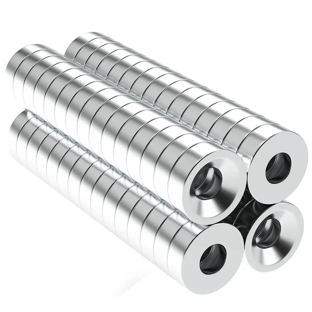 15x5-5mm N35 Super Strong Neodymium Magnet Round with holes NdfeB Powerful Permanent Magnetic imanes Refrigerator Magnets