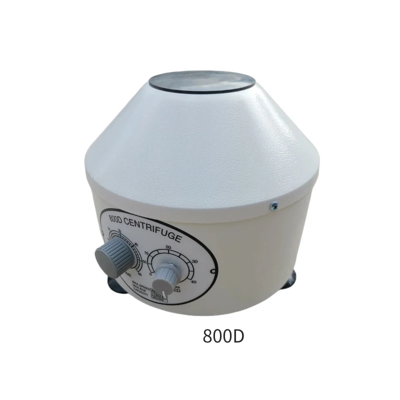 Portable Centrifuge Machine 4000rpm 20ml x 6 Tubes Laboratory 800D Isolate Serum Electric Laboratory Centrifuge