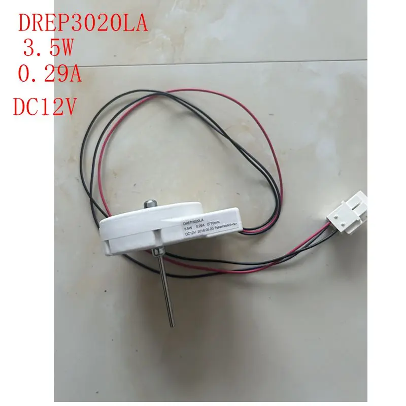 New refrigerator cooling fan motor DREP3020LA 3.5W0.29A 2770rpm DC12V accessory