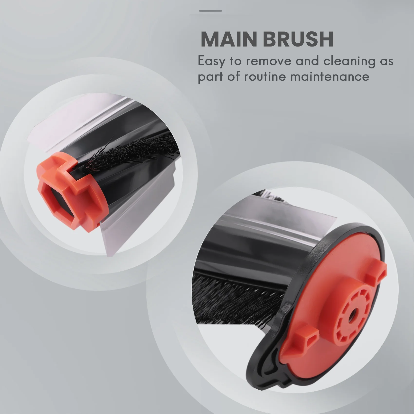 ชุดแปรงกรองประสิทธิภาพสูงทดแทนที่ทําความสะอาดเข้ากันได้กับ Neato Botvac D Series และ