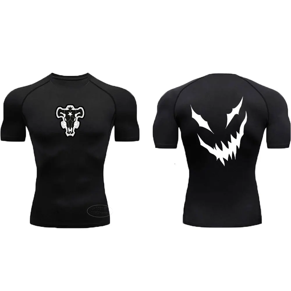 قميص أنيمي للرجال للياقة البدنية ، تي شيرت سريع الجفاف ، صالة ألعاب رياضية ، كرة سلة ، توب غير رسمي ، تخفيضات كبيرة ، رياضات ، صيف ، way