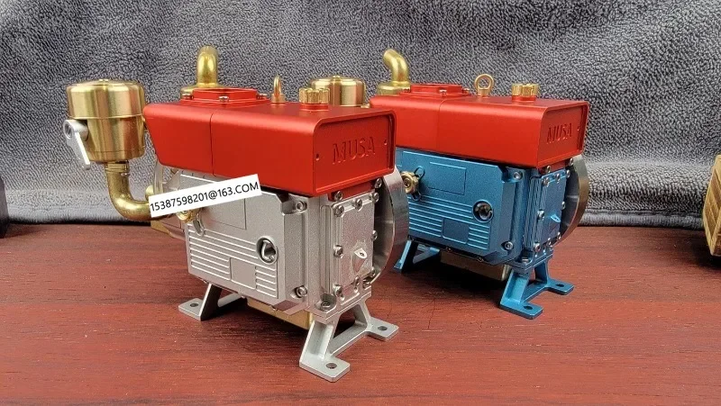 موديل محرك محاكاة اسطوانة واحدة 2 Dongfanghong رأس محرك التقطير الأوسط ، حرق الوقود غير الساكن