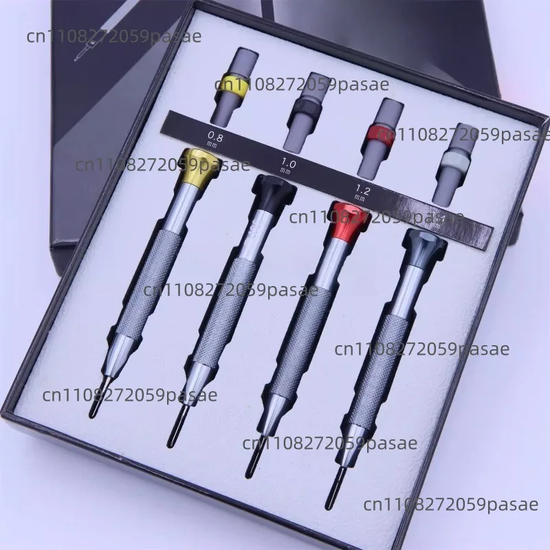 

Инструменты для ремонта часов: цельностальная отвертка, отвертка Phillips высокой твердости.