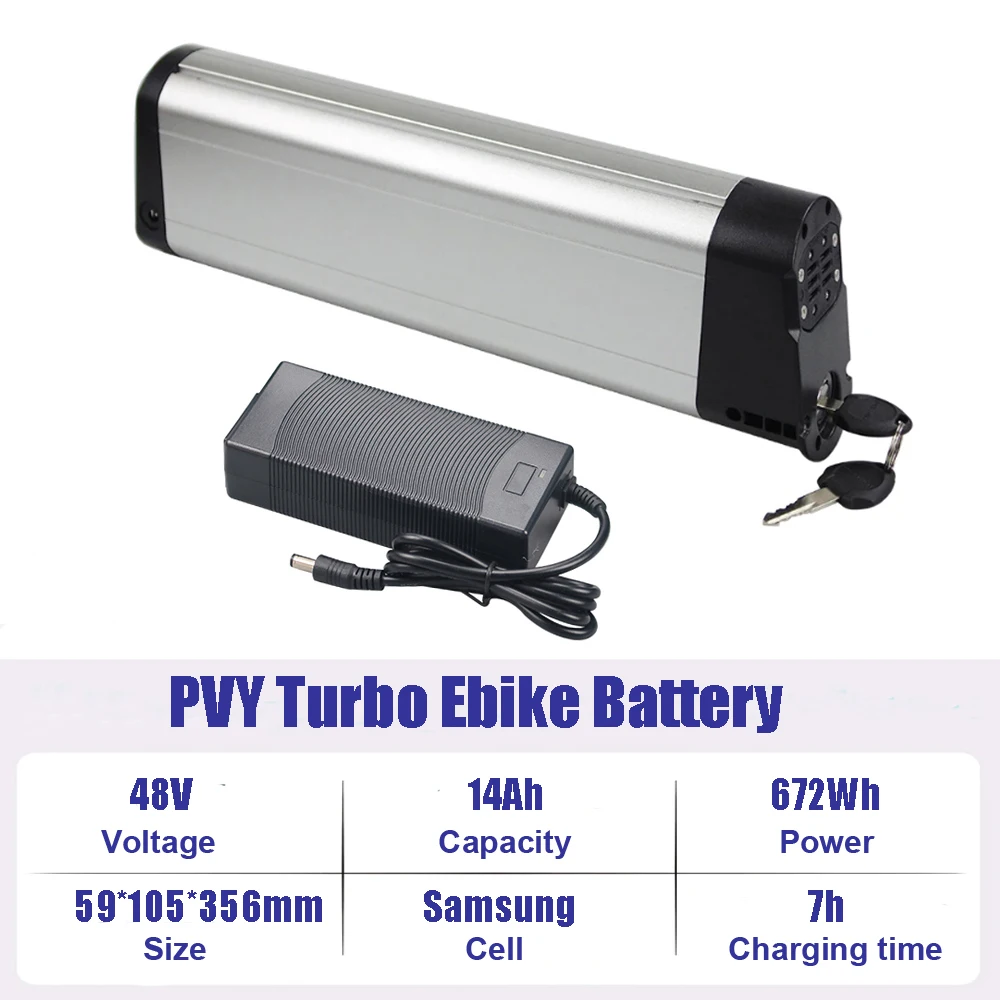 36V 10ah 10.4ah 10.5ah 15ah 48V 13ah 16.5ah E-Bike Li-Ion Batterij Voor Pvy Z20 Pro Plus Max Turbo Libon Elektrische Fiets