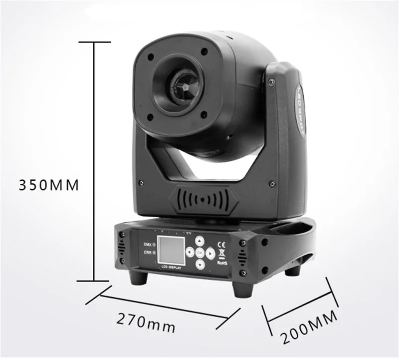 New arrival 120W LED pattern moving head spot light stage gobo moving head light with rotatable prism Led disco lights