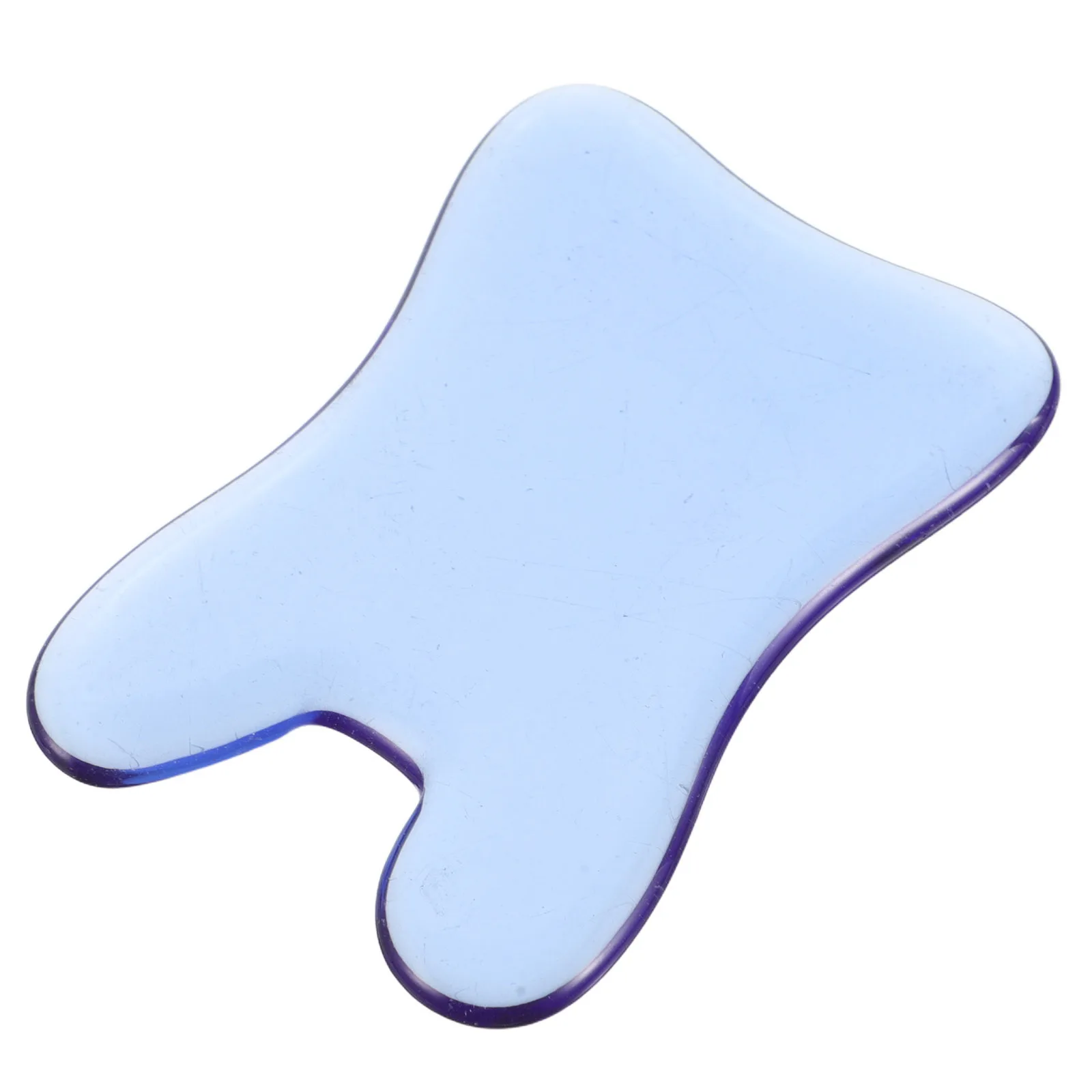 เครื่องนวดหน้ากัวซาคริสตัลสีฟ้า รูปทรงสี่เหลี่ยม สำหรับนวดหน้าทุกวัน พกพาสะดวก ใช้ได้ทั้งที่บ้านและที่ทำงาน อุปกรณ์นวดหน้า กัวซาสโตน