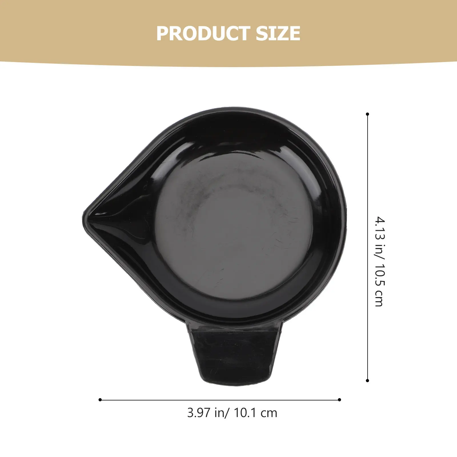 5Pcs Compact Round Edge Weighing Pan Lightweight Electronic Scale Tray for Jewelry Carat Measurement Kitchen Food Weighing