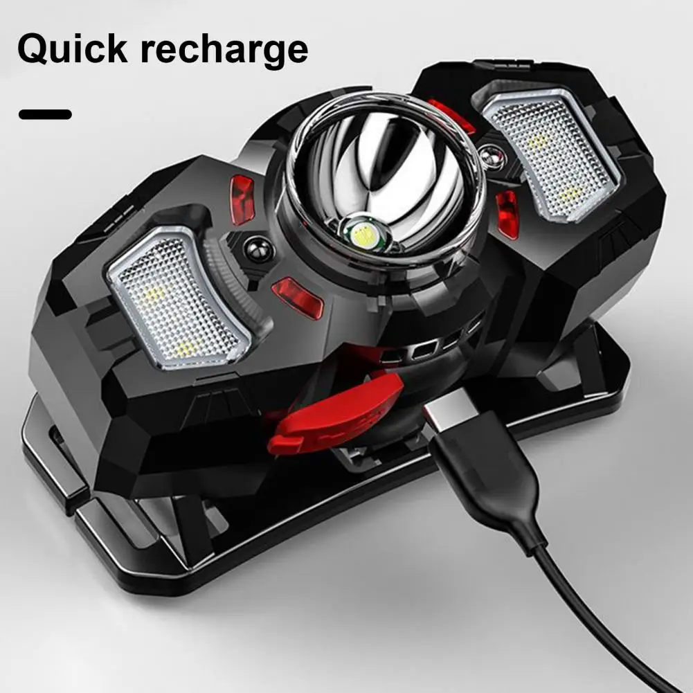 Led Head Light Welding Headlamp Sensor Rechargeable Headlamp for Outdoor Activities Super Bright Led Head for Camping