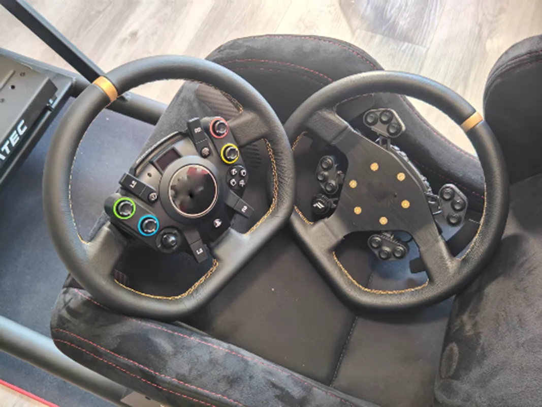 Adaptador de palas de cambio magnéticas para Fanatec csldd pro Racing car, modificación de juego RC, volante cóncavo de 13 "y 14"