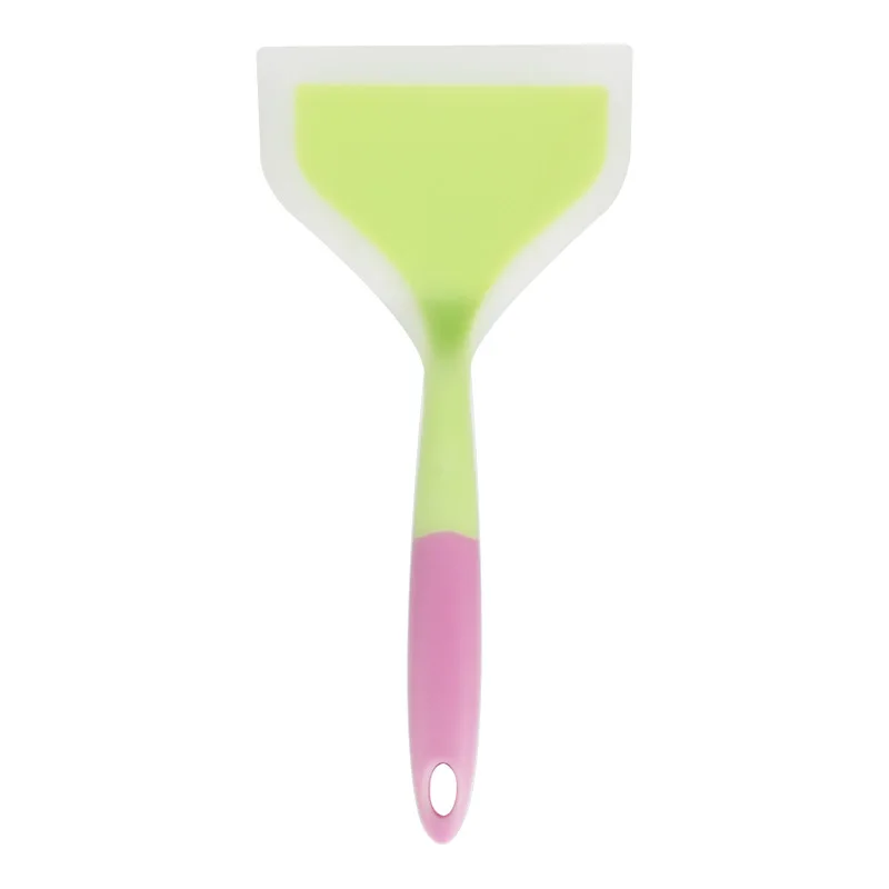 Pie Silicone Spatula Kitchen Non Stick Silicone Spatula High Temperature Resistant Beef Meat Egg Spatula Pizza Cooking Tools