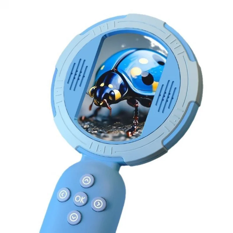

Handheld Children's Electronic Magnifying Glass HD20010,000 Pixel Digital Microscope with Free Shipping