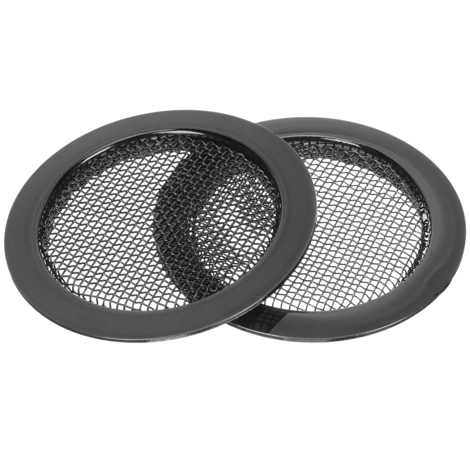 Lot de 2 caches de trou de son en métal de qualité supérieure pour guitare Dobro, grille de protection anti-bruit et anti-retour, accessoires de guitare