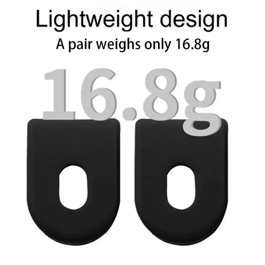 MEROCA Bicycle Crank Arm Protector Cover Silicone Crankset Case Bicycle Crank Protective Boots Sleeves Bicycle Accessories image 5