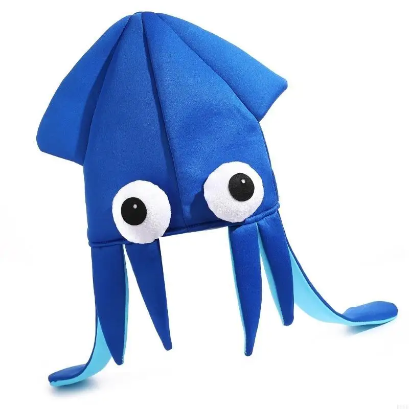 B95F 소프트 데빌피시 모자 어린이 성인 의상 파티 액세서리 극장 공연