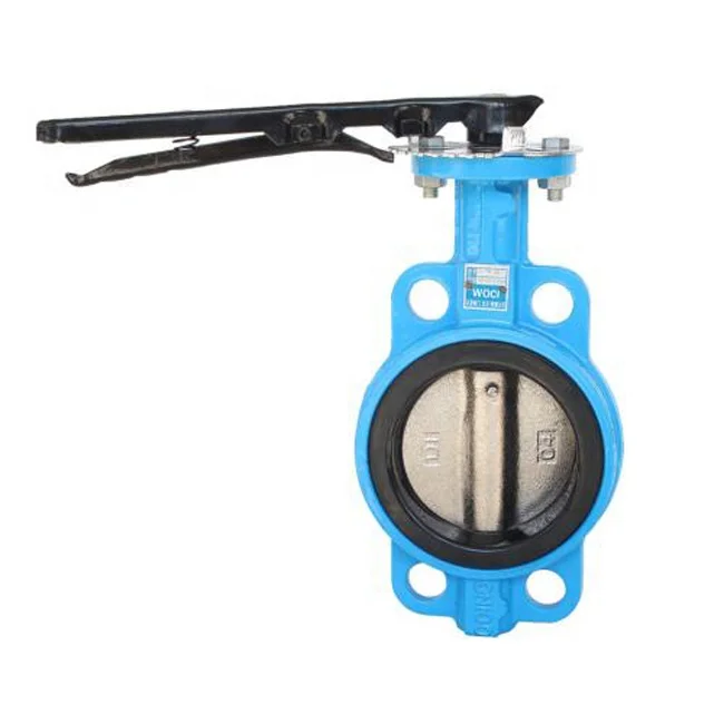 Handle Operated  Acid Resistant Rubber Lined butterfly Valve