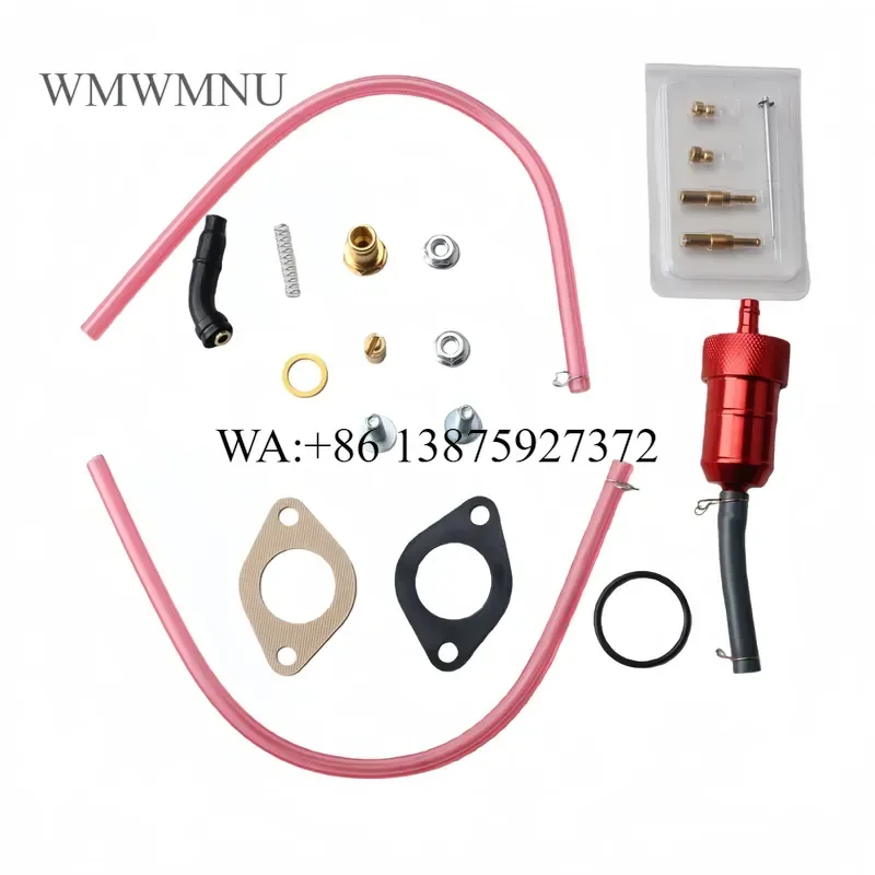 Wmwmnu Universal PE Carburetor Accessories for 50-150cc Engine Motorcycles 17 19 22 24 26 28 30mm Flange Type-B New