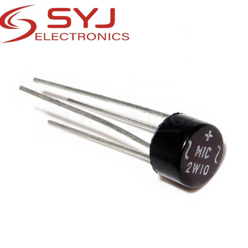 10piece 2W10 2A 1000V Rectifier Bridge Round Bridge