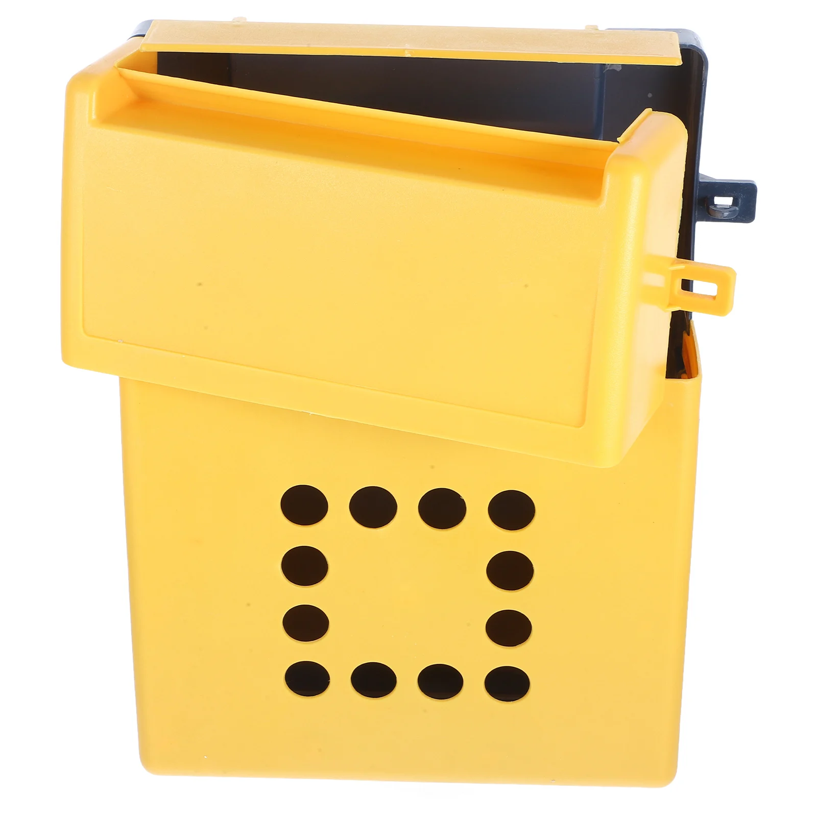 

Wall Mount Mailbox Combination Durable Plastic Lockable Storage Box for Envelope Newspaper Opinion Letter