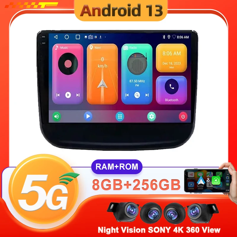 

Android Auto Android 13 Car Radio GPS Multimedia Video Player Navigation For Chevrolet Equinox 2016 2017 2018 Carplay Screen