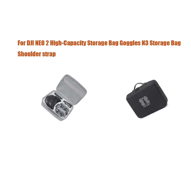 For DJI NEO 2 High-Capacity Storage Bag Goggles N3 Storage Bag Shoulder strap