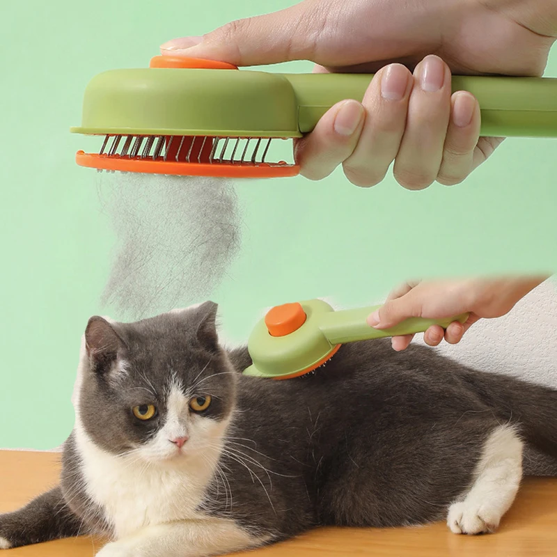 

New Pet Cat Massage Comb Brush for Cats Dogs Kedi Grooming Cleaning Supplies Removes Floating Hair mascotas accesorios para gato