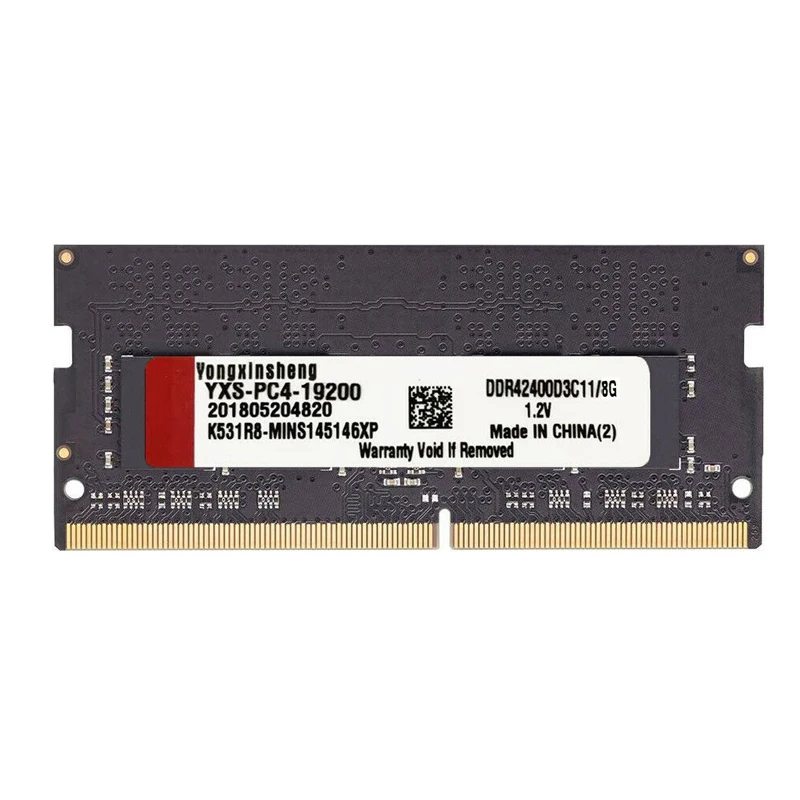 5 pcs set DDR4 8GB SO-DIMM RAM 2133 2400 2666V  PC4-17000 19200 2666V  Laptop Notbook Memory RAM