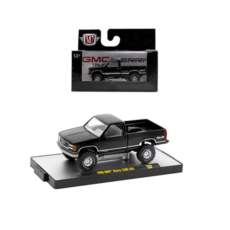 

M2 Machines 1:64 1998 Sierra 1500 4x4 Коллекция моделей автомобилей из сплава, новинка, украшение с упаковкой