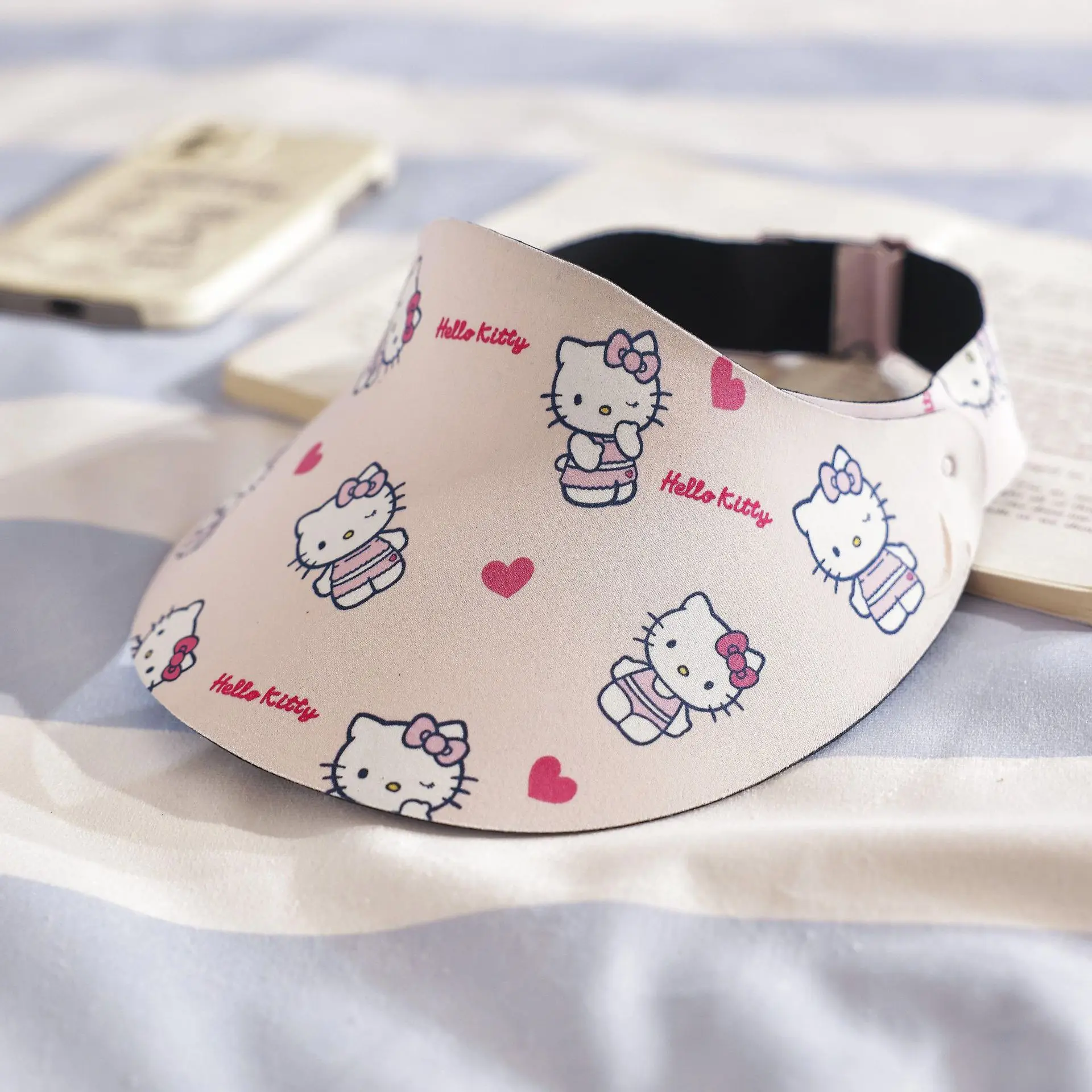 Cappello di protezione solare Cinnamoroll cappello vuoto per ragazze cappello parasole anti-uv My Melody Kuromi Kids Summer Outdoor protezione solare cappello da sole