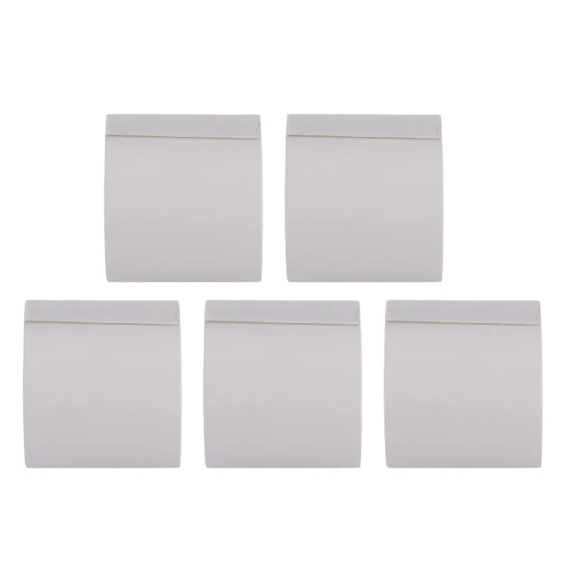 5pcs Air Conditioner Pipe Tape Oil Resistant Tube Protective Wrapping Tapes 6cm Width(Gray )