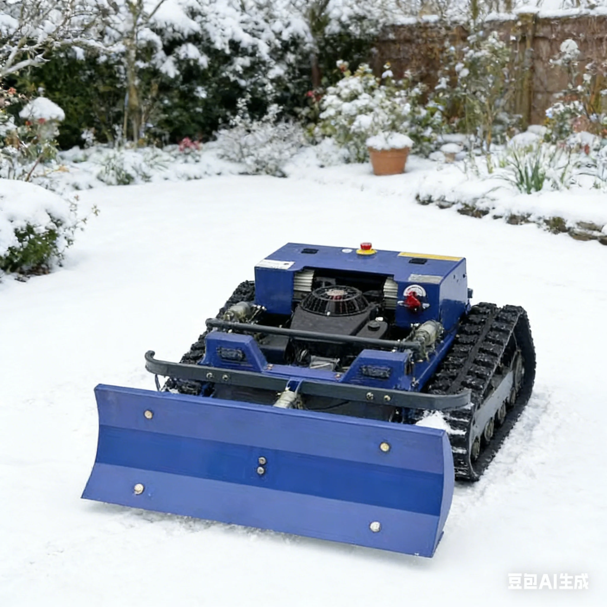 

Customized Trusted Remote Control Lawn Mower Strong Traction Force For Hilly Garden Farm Mountainous Area Mowing