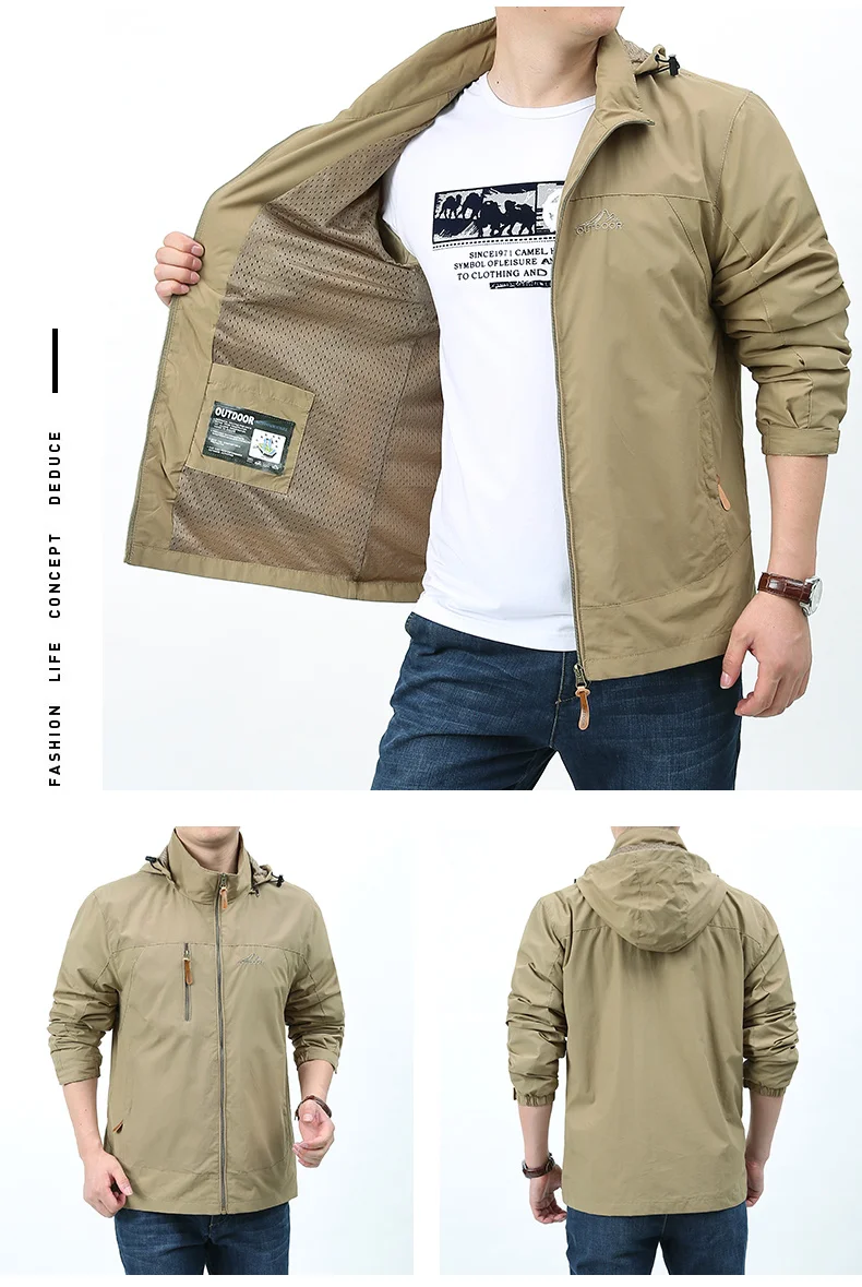 Waterproof Windbreaker Jackets Men Naturehike Casual Hiking Tactical Jacket Women Multi-pocket Hooded Fishing Windproof Coat 25 S9f8e283661cc4854aacb3f3e821236dcv