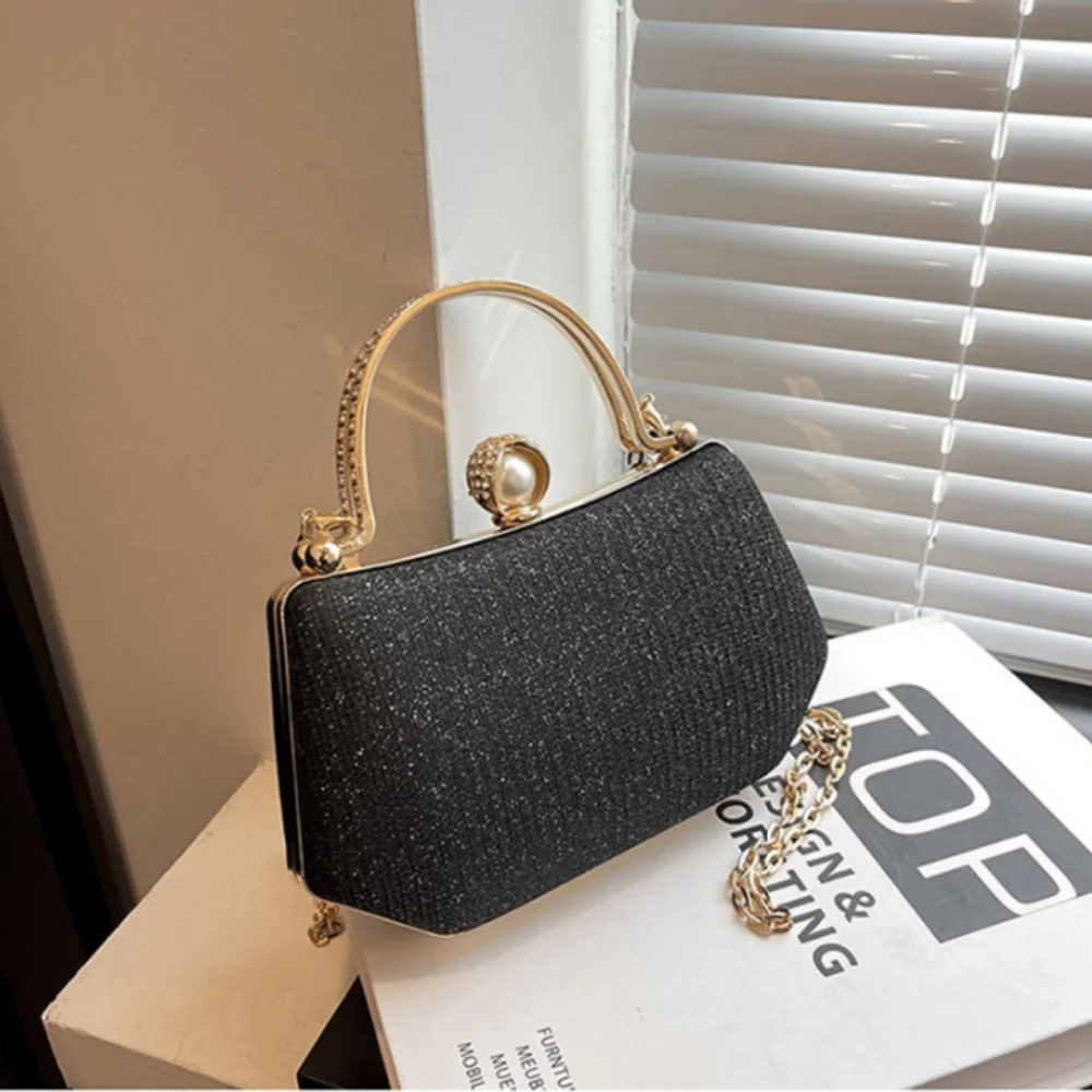 Niche Chain Evening Bag Dinner Shoulder Bag for Women 2024 New Fashion Crossbody Bags Vintage Female Handbag Bag Satchel Bag