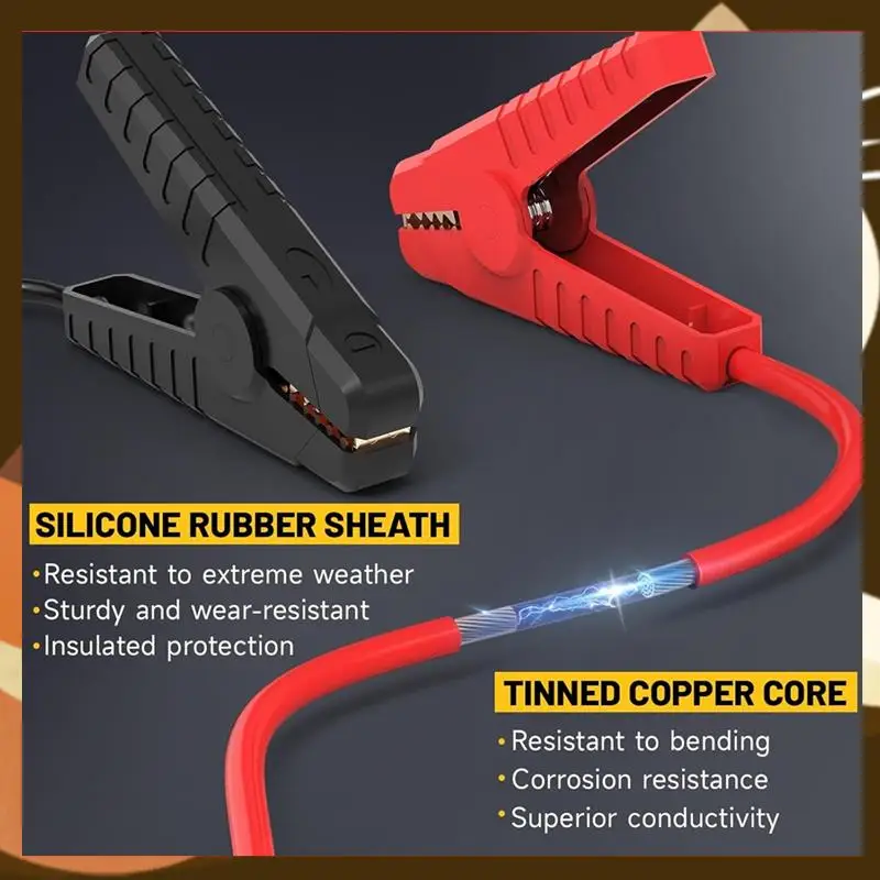 

Hot Jump Starter Cable For 20V Battery For Jump Starting Using Tool Portable Battery Jumper Starter