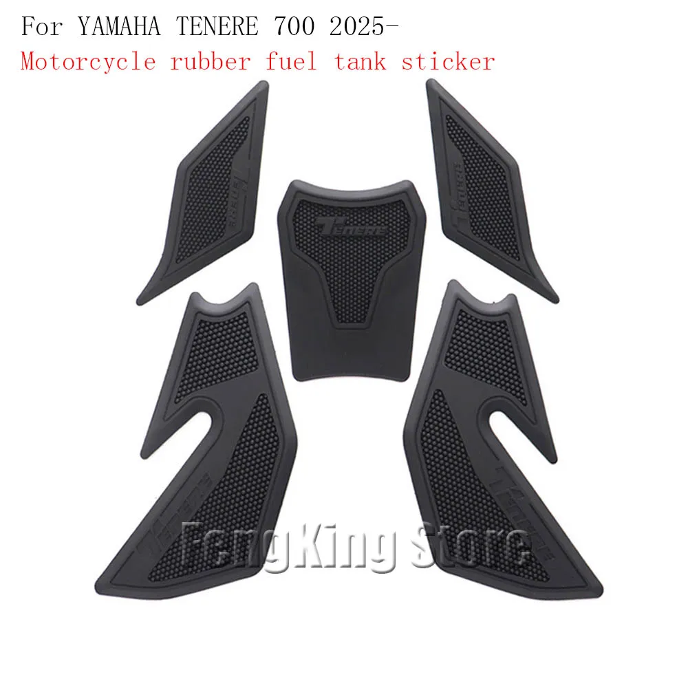 Aksesori Sepeda Motor, Bantalan Tangki Bahan Bakar, Penutup Pelindung, Bantalan Anti Selip Lutut, Stiker Karet untuk Yamaha TENERE 700 2025-