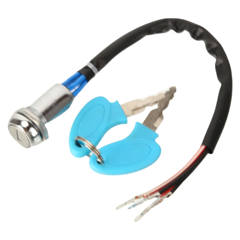 And ATVs Scooters Premium 4 Wire Ignition Key Switch: Perfect Replacement for 2 Stroke Quad Bikes