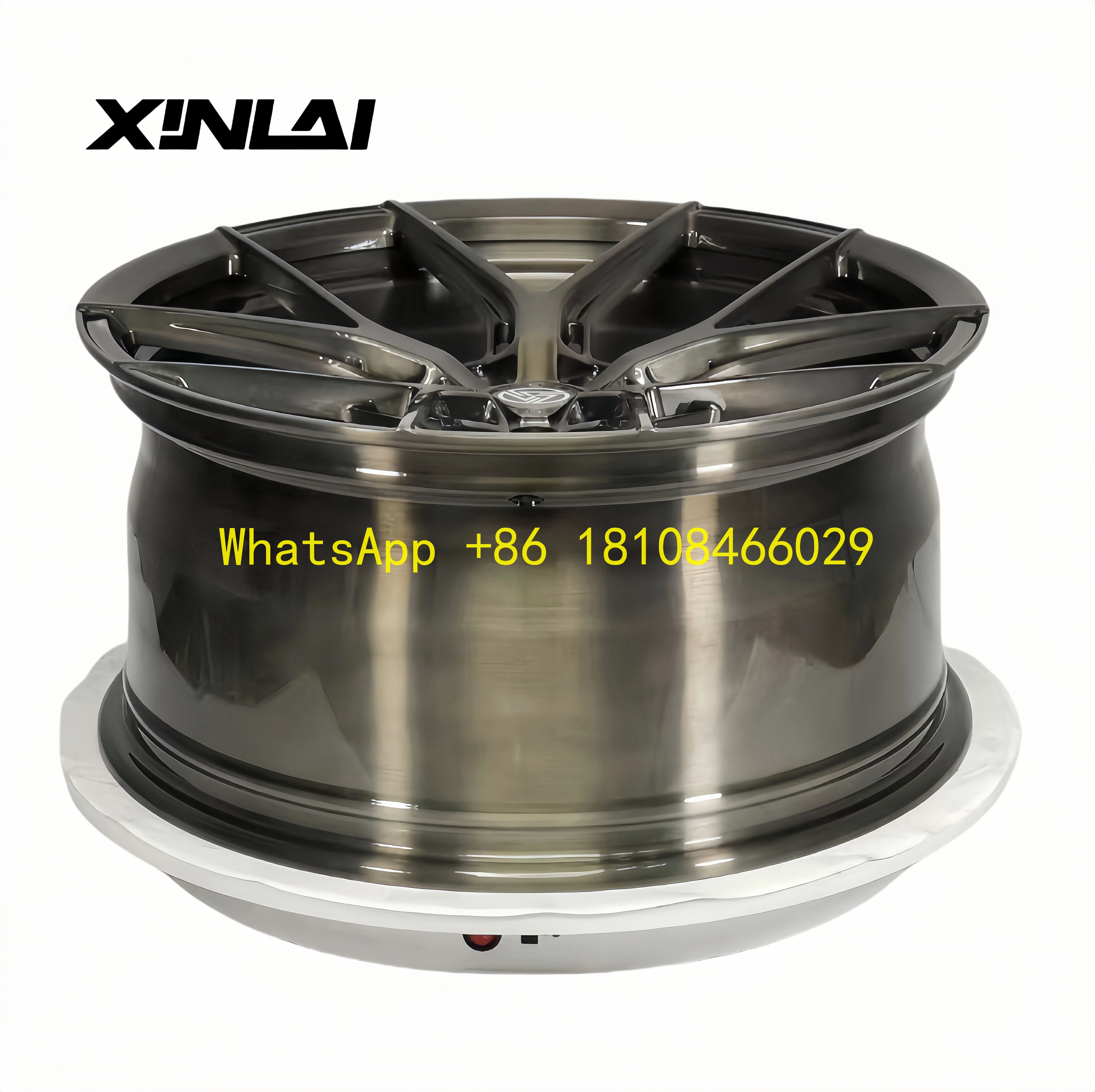 

Custom 1-Piece Forged Wheels Deep Concave Polished Deep Lip Bronze New 5x112 5x114.3 5x120 18 19 20 21inch Wheels