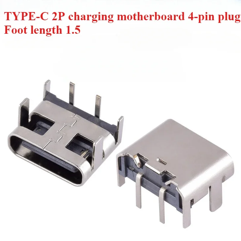 10 sztuk USB typu C 2/4/6/16/24 złącze pinowe gniazdo żeńskie interfejs ładowania SMD SMT PCB lutowanie DIY naprawa złącze USB-C typu C — zdjęcie 4