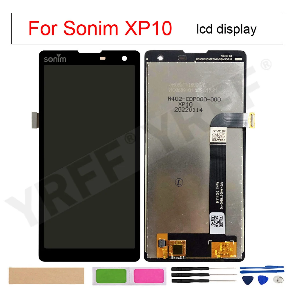 

LCD Display for Sonim XP10 Touch Screen Digitizer Assembly,LCD Screen Replacement Parts,100% Tested