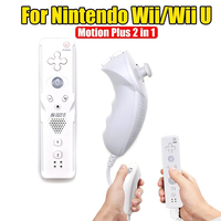 2 in 1 Wireless Remote Compatiable with  Wii U Joystick Gamepad Controller Set Motion Plus  Video Game for Wii Accessories