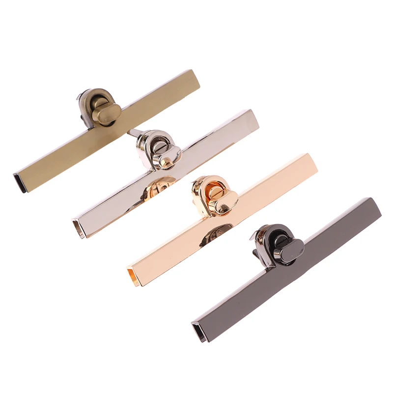 1Pcs Vintage Bag Metal Clasp Turn Locks For DIY Handbag Leather Craft Bag Purse Hardware Twist Button Elegant Bag Accessories