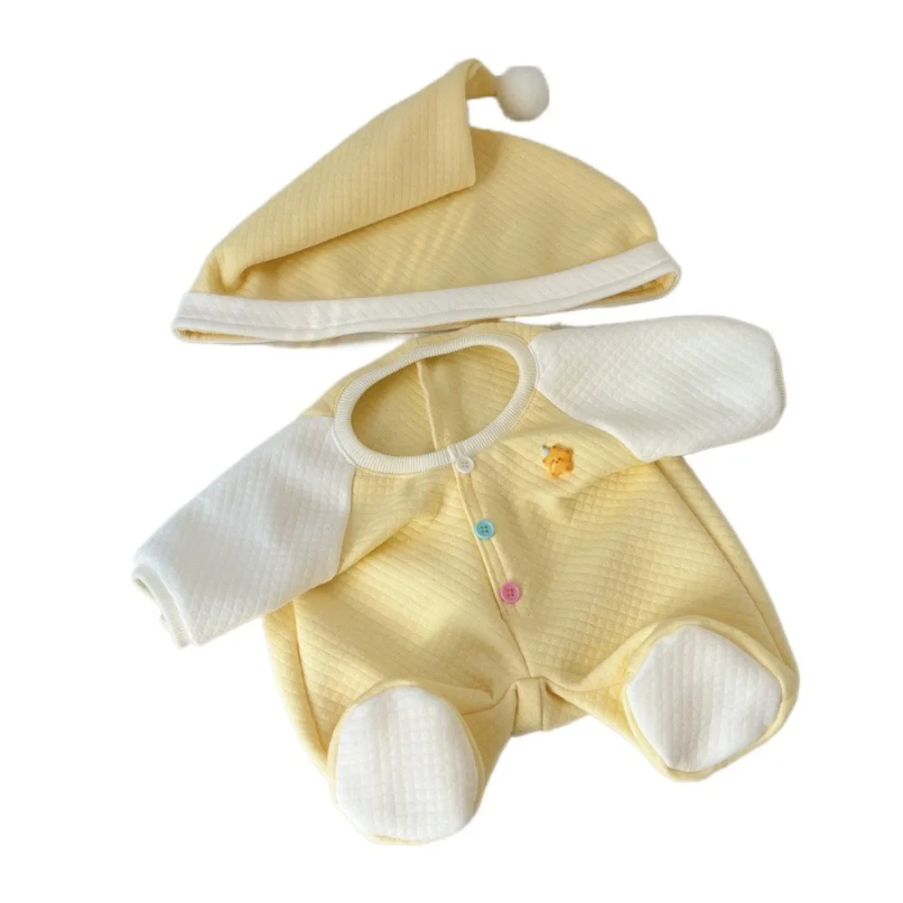 

Комбинезон 40 см, хлопковая кукольная одежда, шляпа клоуна, сменная кукольная одежда, милая кукольная одежда с героями мультфильмов без атрибутов, детский подарок