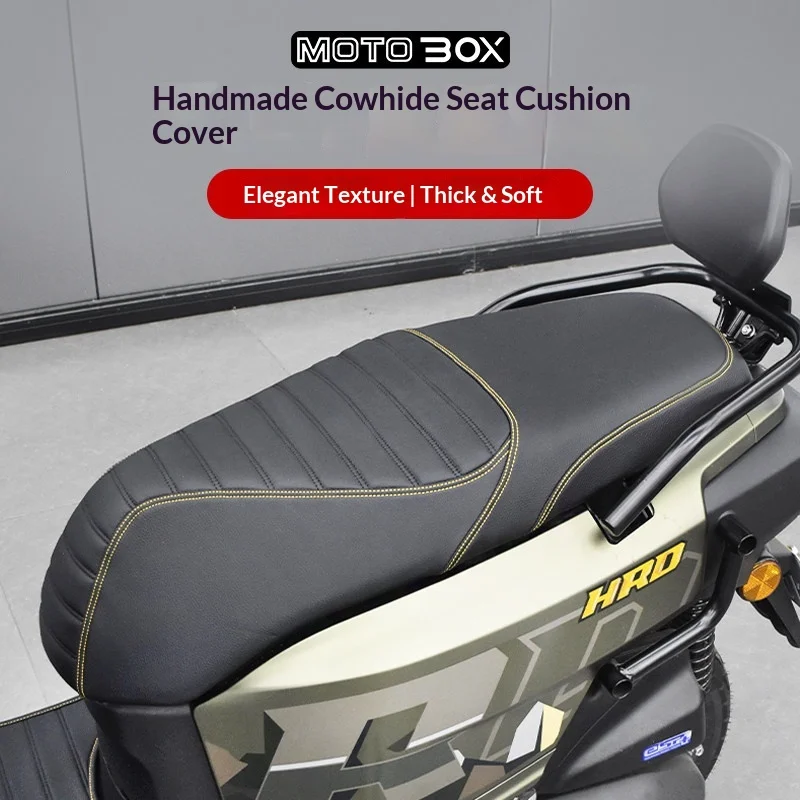 【Premium】For Honda HRD125 HooRide models. These are thickened seat cover kits with a retro design, providing sun protection and